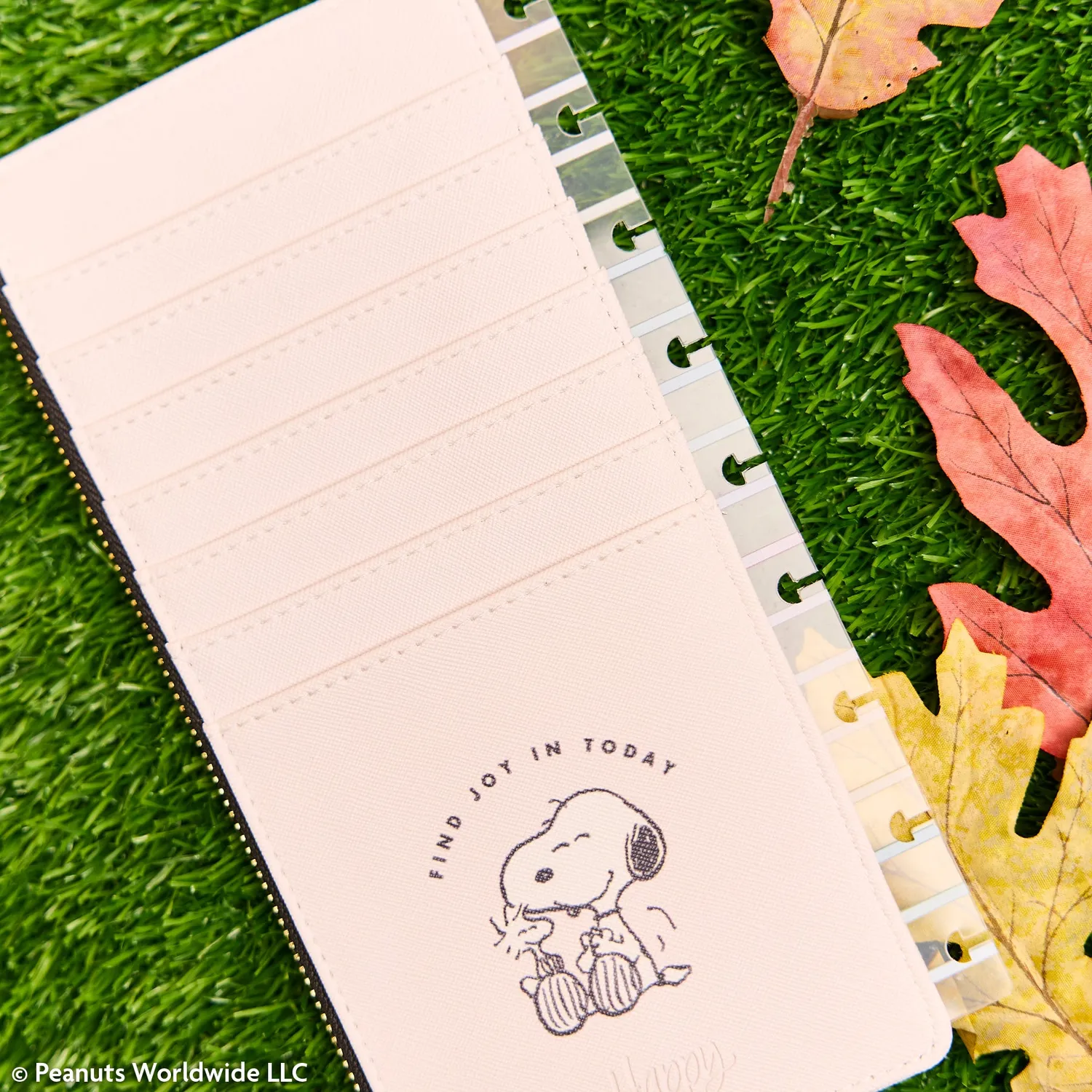 Happy Planner Peanuts Snoopy porte-cartes Classic fermeture