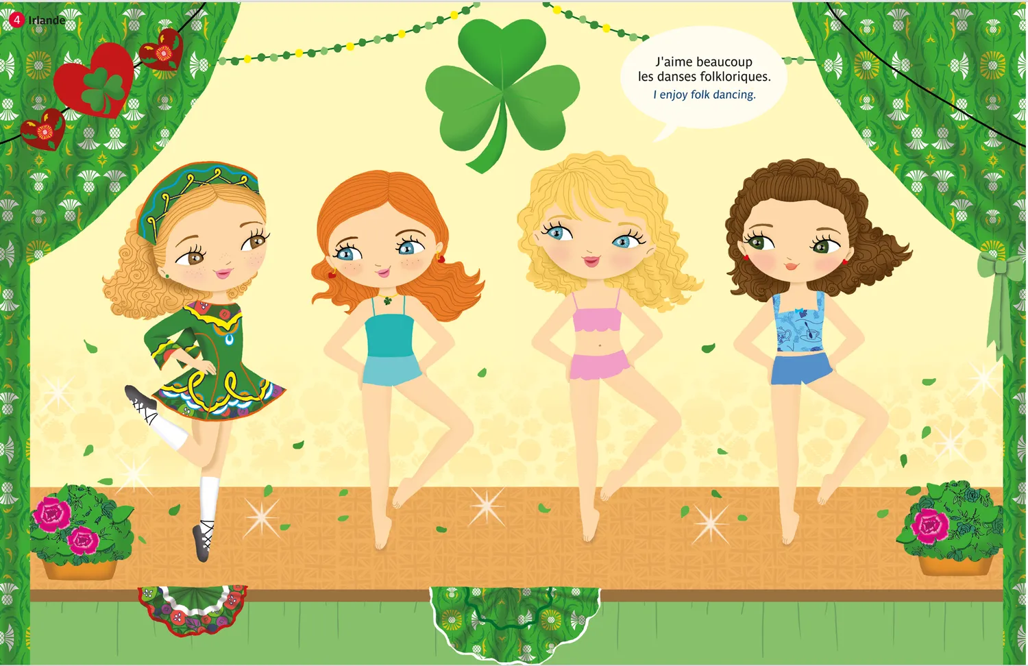 Frigobloc Minimiki Stickers Danses du monde 300 autocollants