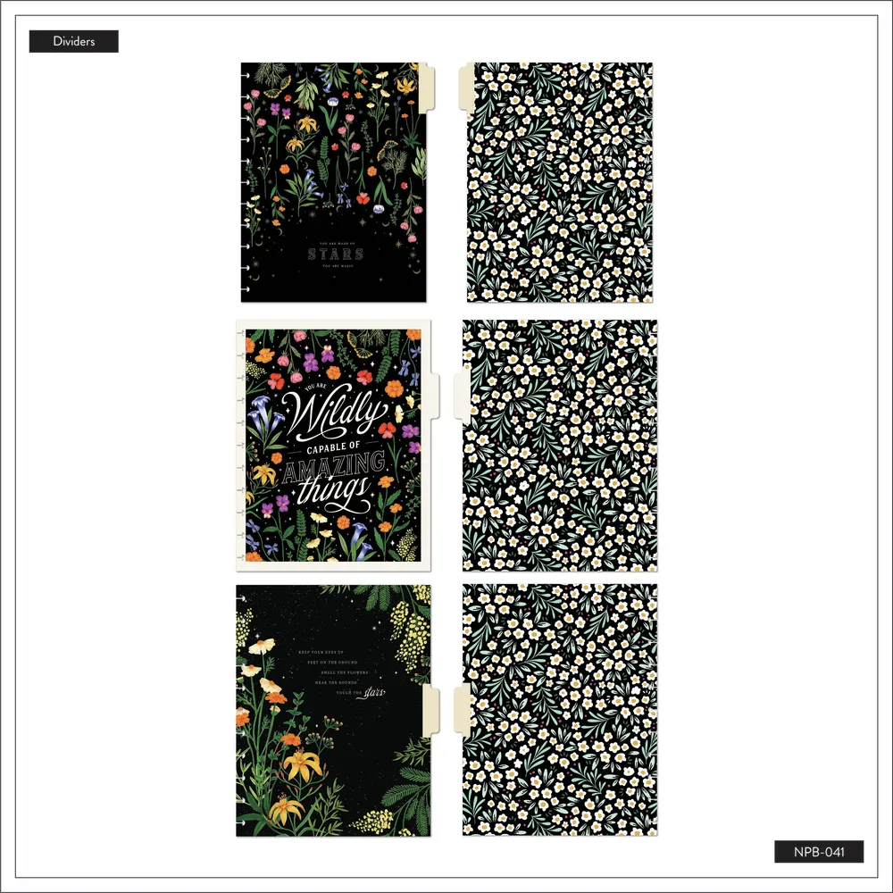 Me & my big ideas Happy Notes Moody Blooms carnet Big 60 feuilles