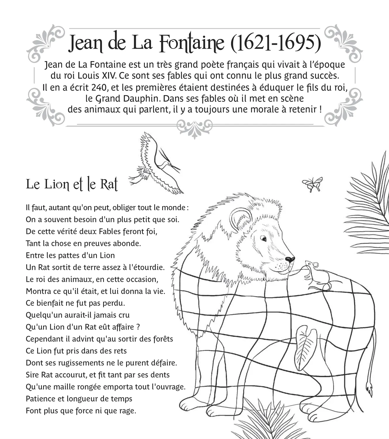 Frigobloc Fables de La Fontaine pochette cartes à gratter 5+5