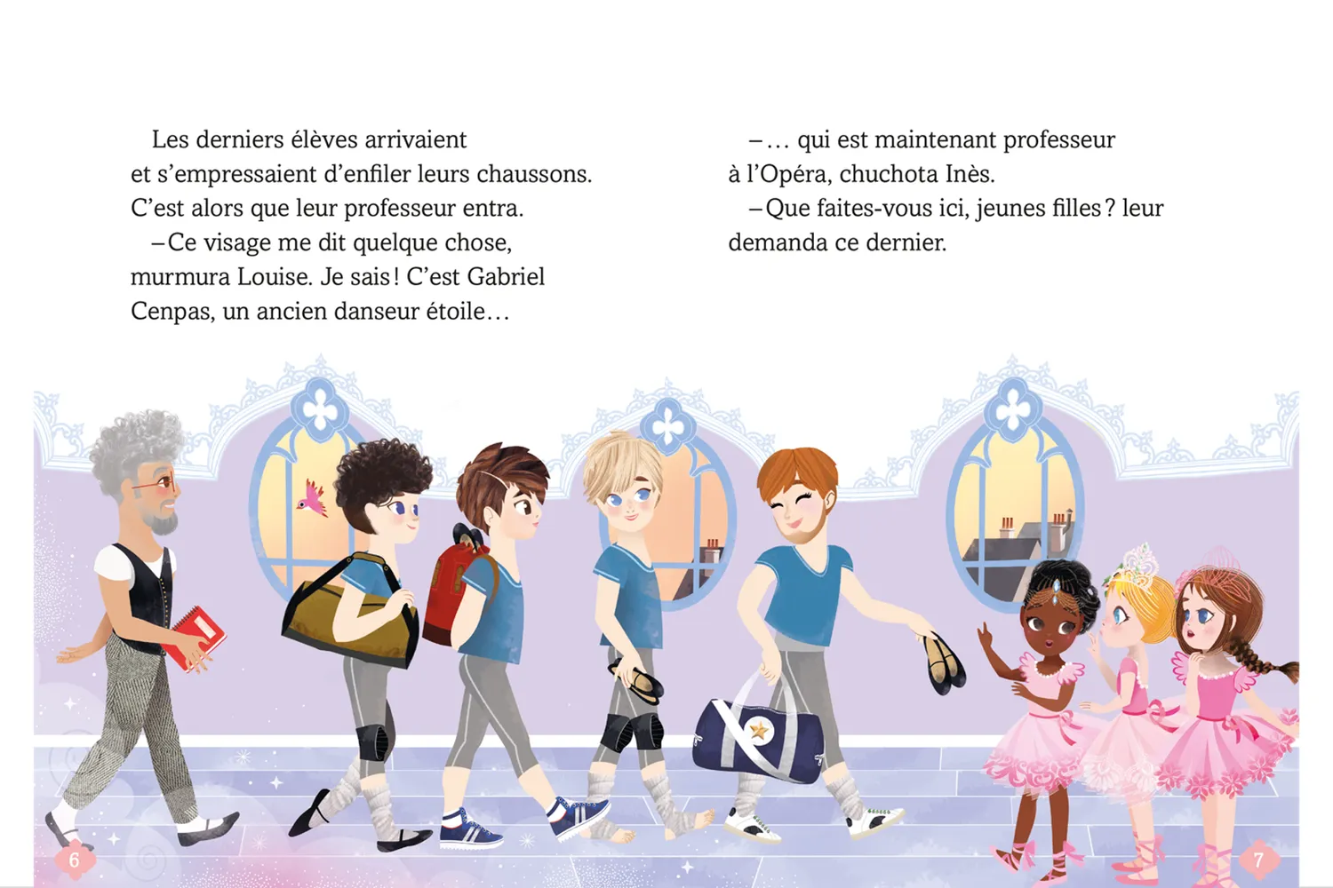 Frigobloc Une deux trois Danseuses Tome 4 roman enfant