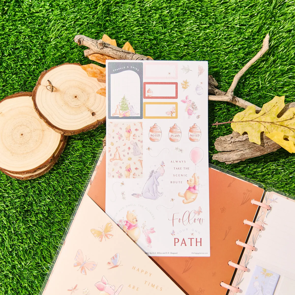 Happy Planner Disney Winnie l'Ourson pack accessoires Classic