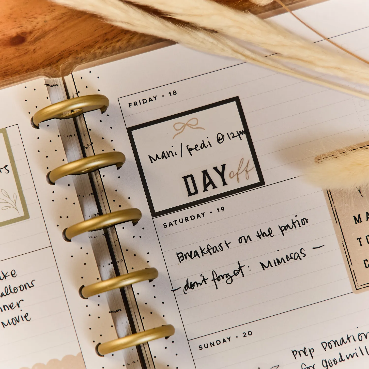 Happy Planner Heritage Charm 2026 Classic agenda horizontal 12 mois