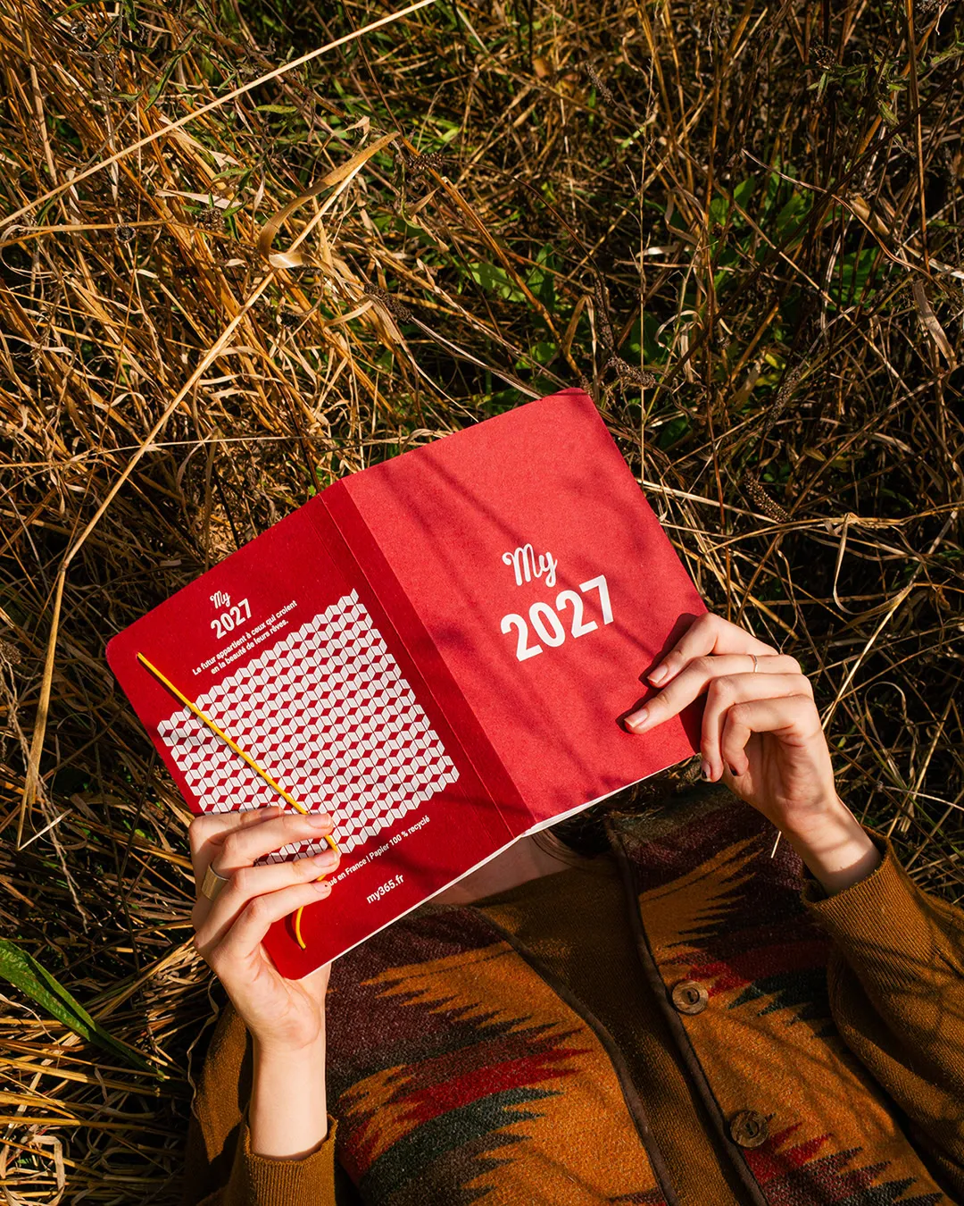 My365 My 2027 A5 souple agenda semainier 2027 recyclé