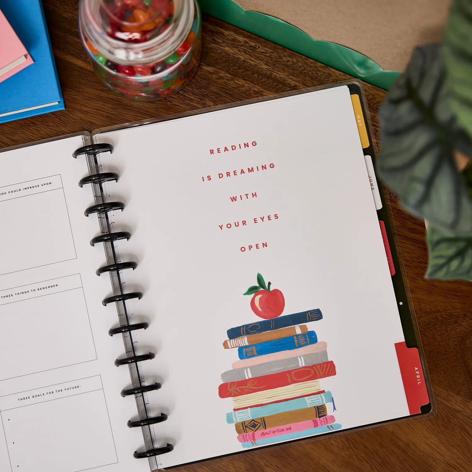 Happy Planner Bright Lessons agenda enseignant big 2026-2027