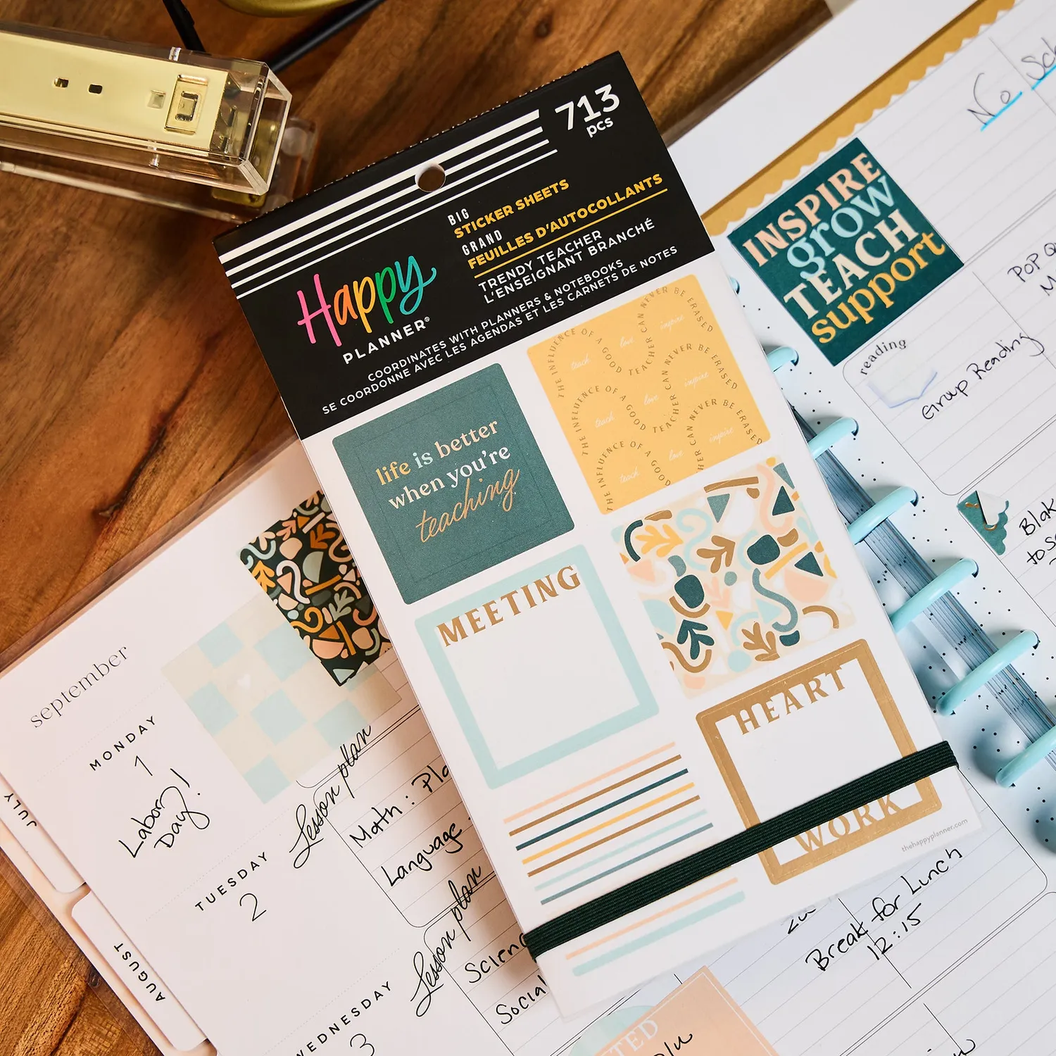 Me & my big ideas Trendy Teacher stickers Big 30 feuilles classe