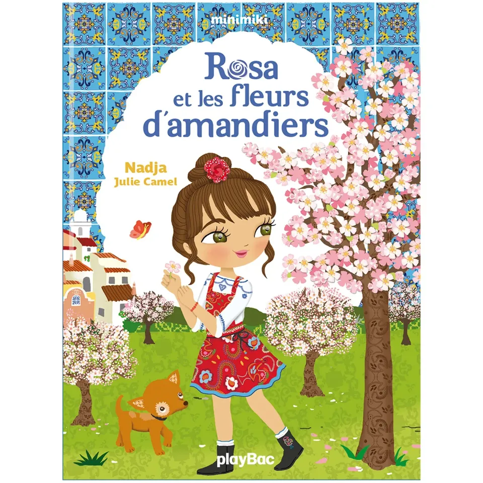 Minimiki Rosa et les fleurs d’amandiers Tome 19 livre
