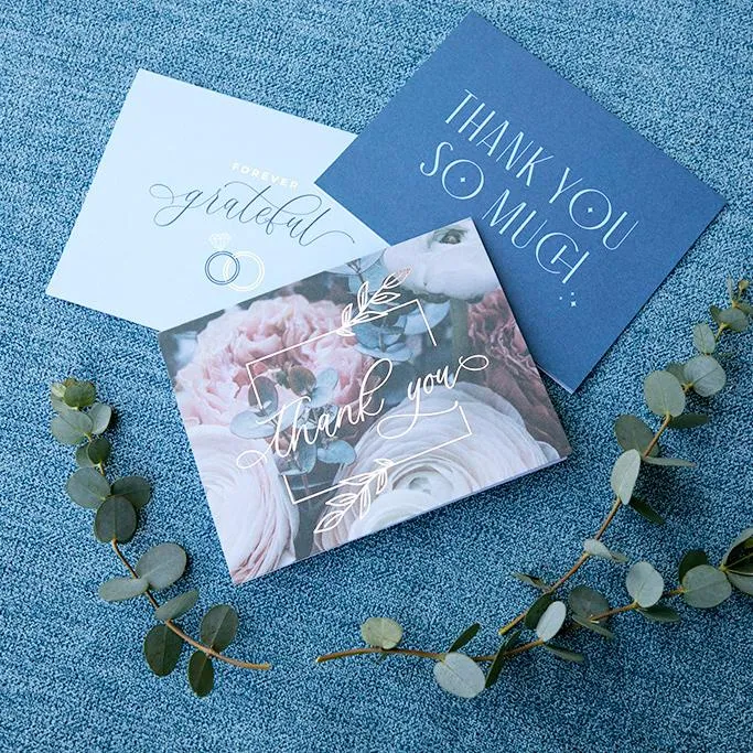 Happy Planner Wedding Party cartes remerciement mariage x16