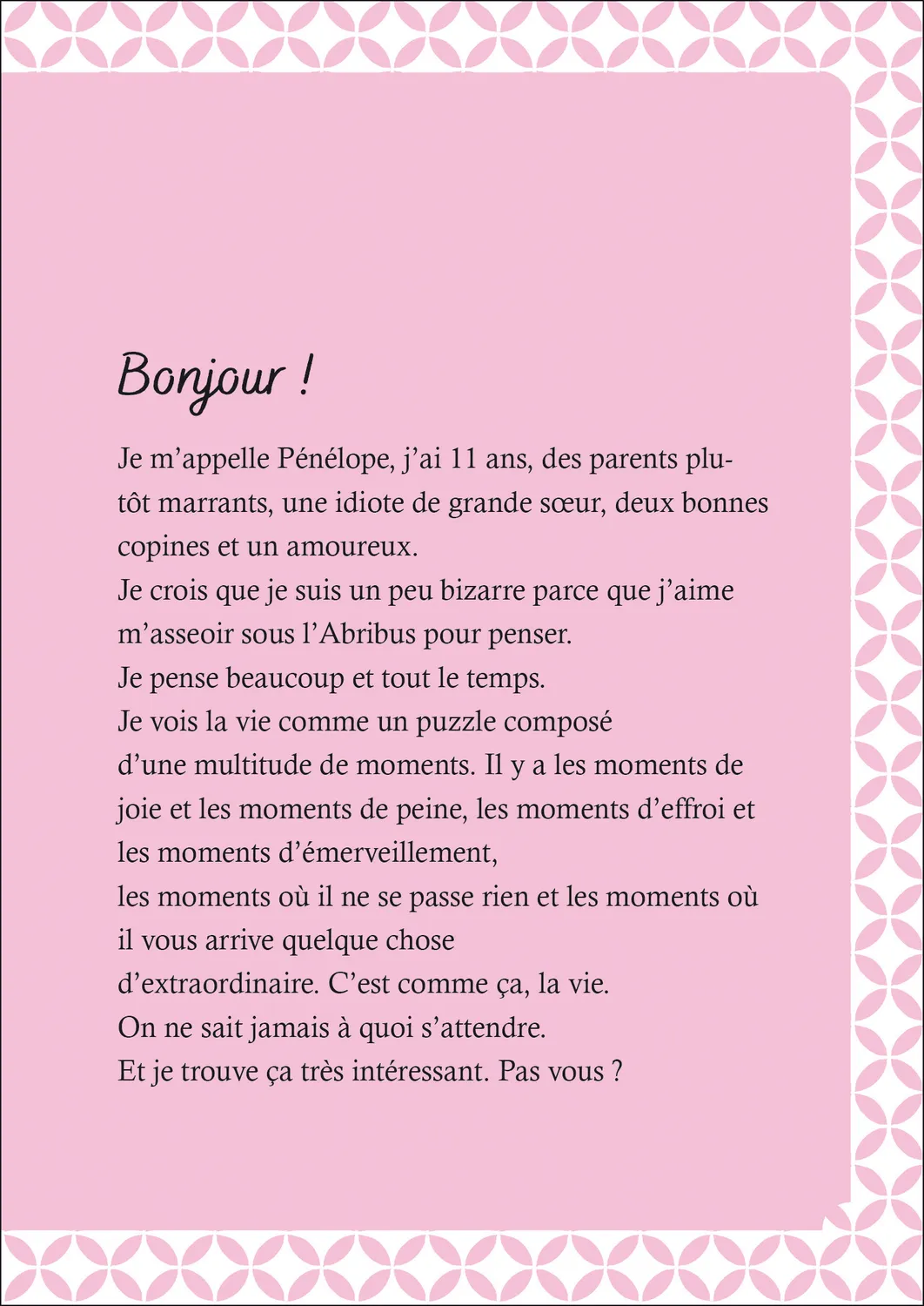 Frigobloc Moi, Pénélope Esprit es-tu là Tome 2 roman vacances