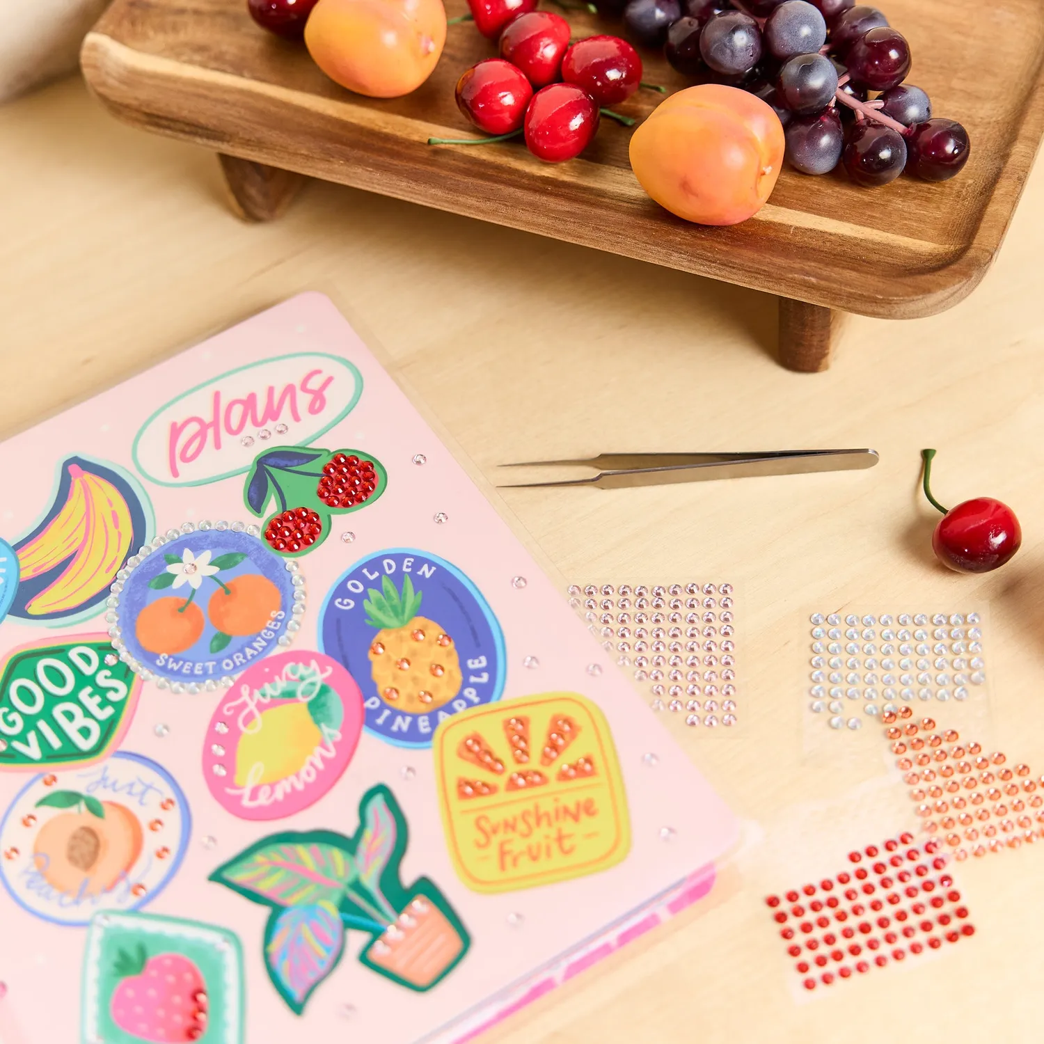 Happy Planner Sweet Plans Classic DIY couverture agenda fruits