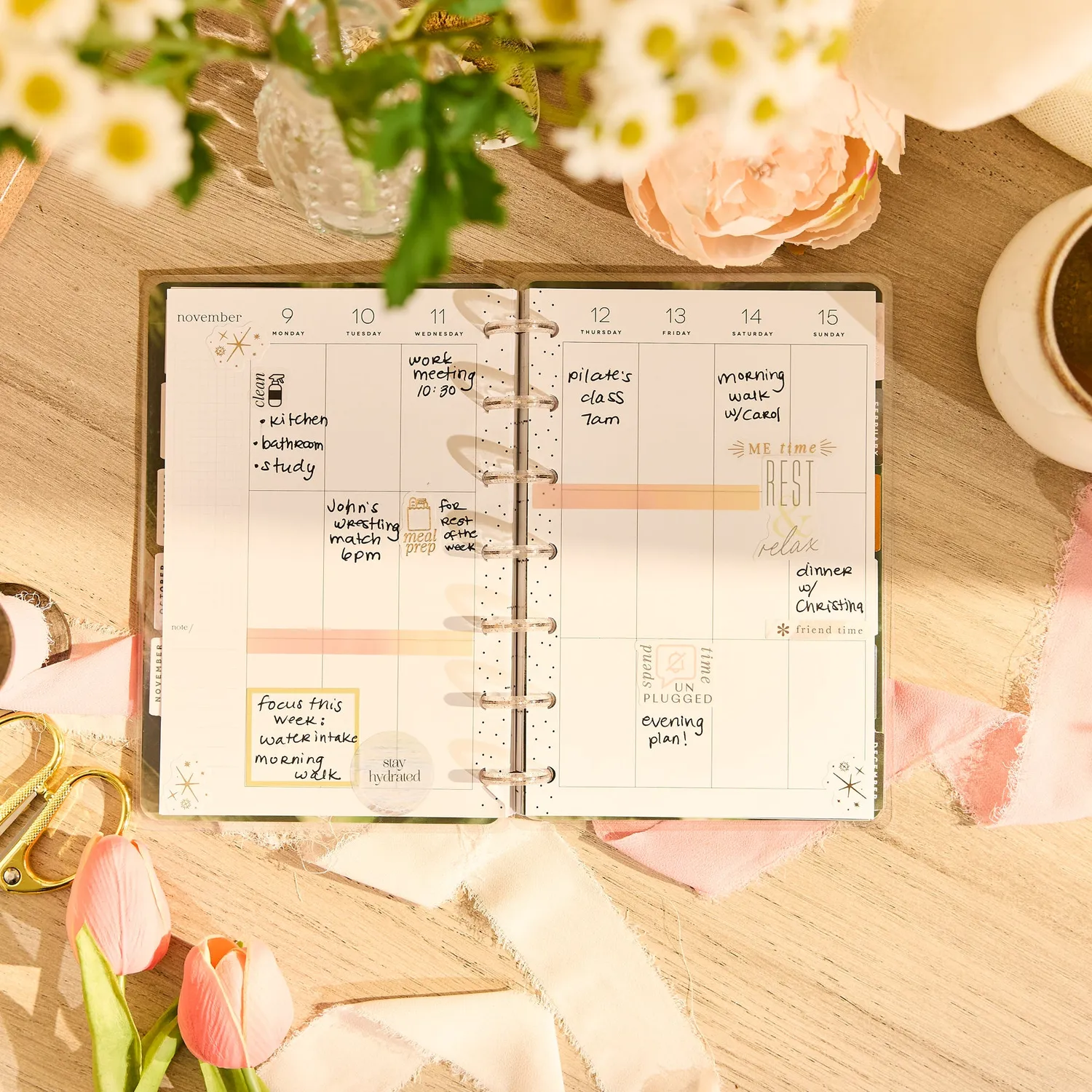 Happy Planner Modern Nature agenda mini vertical 2026-2027