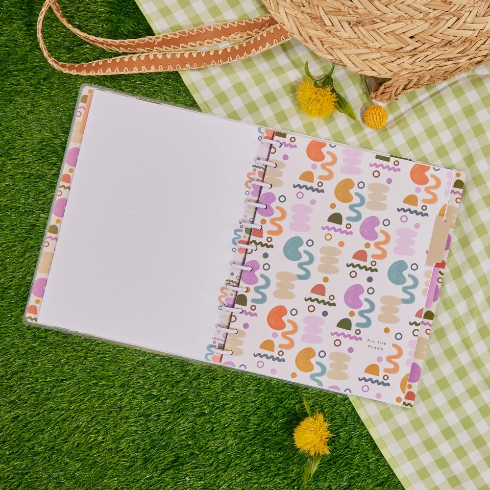 Happy Planner Canyon Modern Big carnet pointillés lignés 60 feuilles