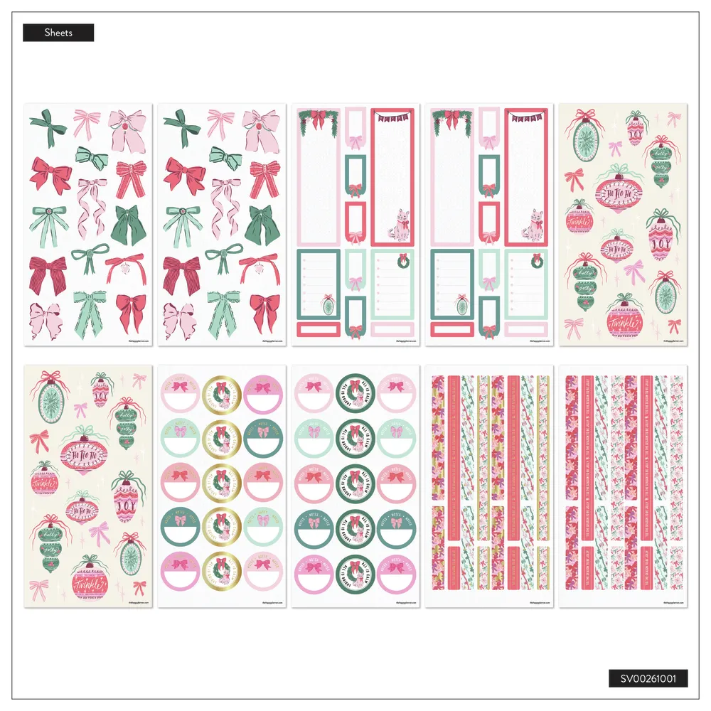 Happy Planner Seasonal Delights Mega Value Pack stickers 100 feuilles saison