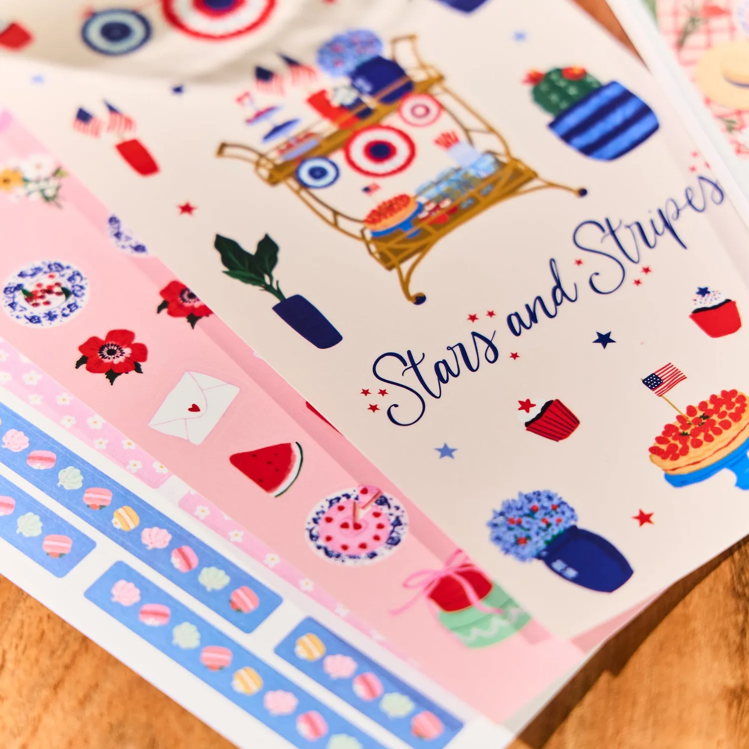 Happy Planner Summer Charm Value Pack stickers 790 motifs été