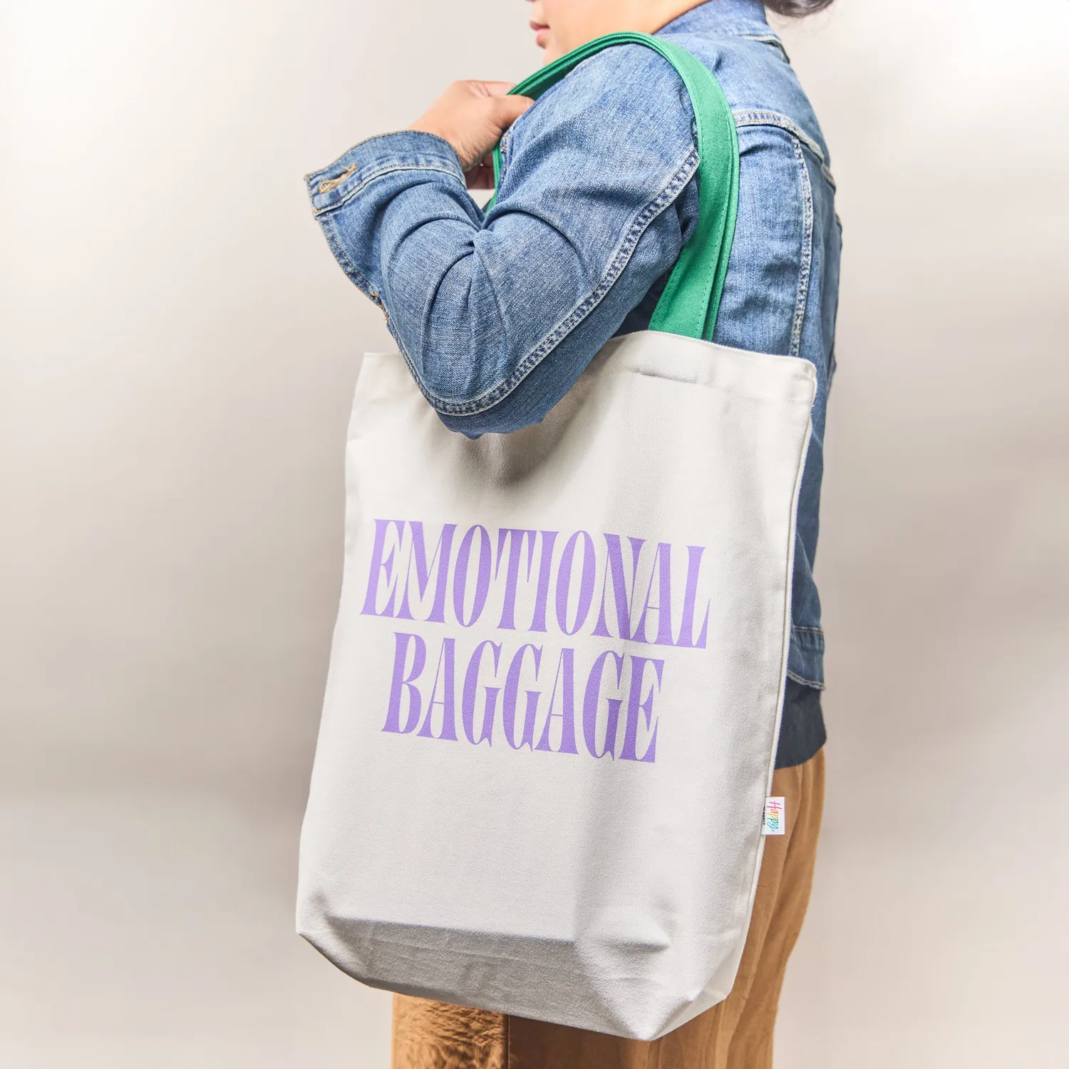 Happy Planner Current Mood Emotional Baggage sac cabas toile