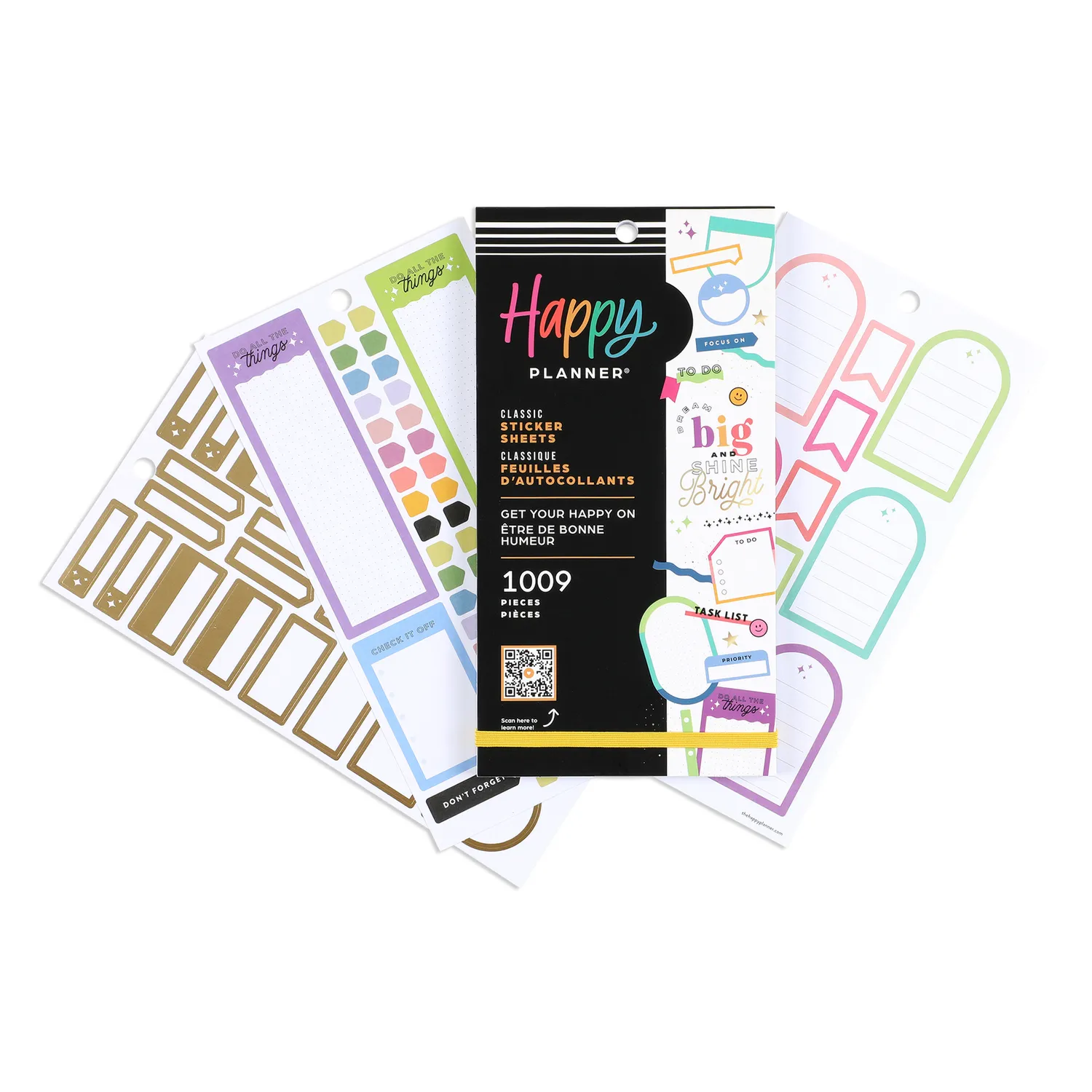 Happy Planner Classic coffret démarrage vertical non daté