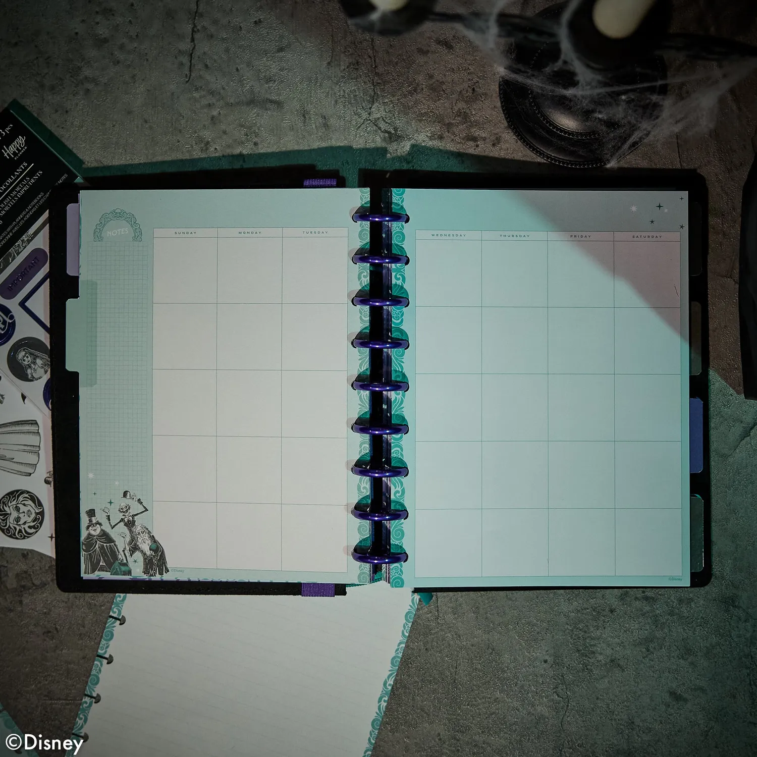 Happy Planner Disney Haunted Mansion Be Happy Box planner