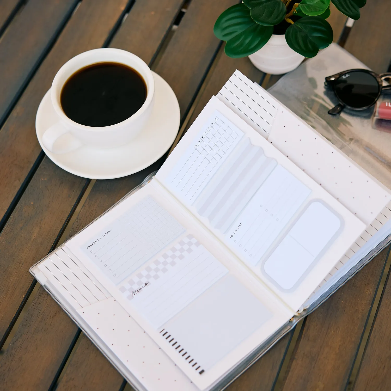 Happy Planner Modern Tones insert notes autocollantes folio