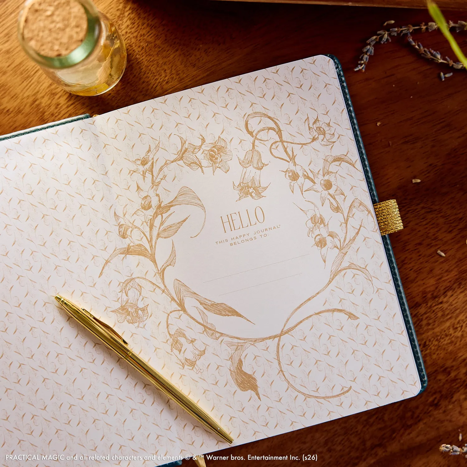 Happy Planner Practical Magic journal pointillé A5 tranches dorées
