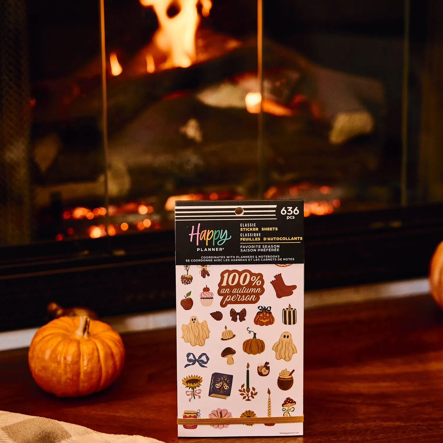 Happy Planner Favorite Fall Season stickers automne 30 feuilles