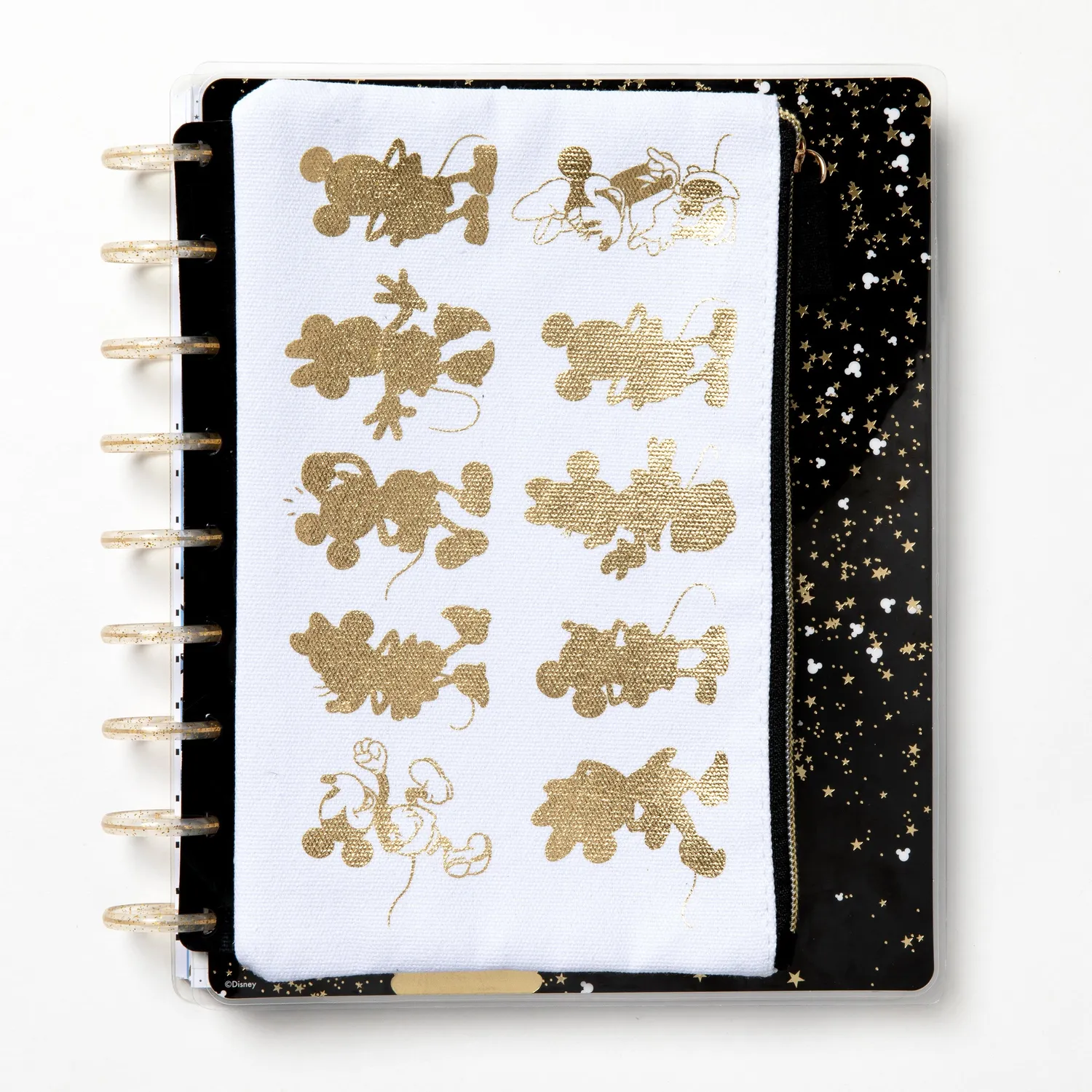 Happy Planner Mickey Minnie trousse à crayons à anneaux