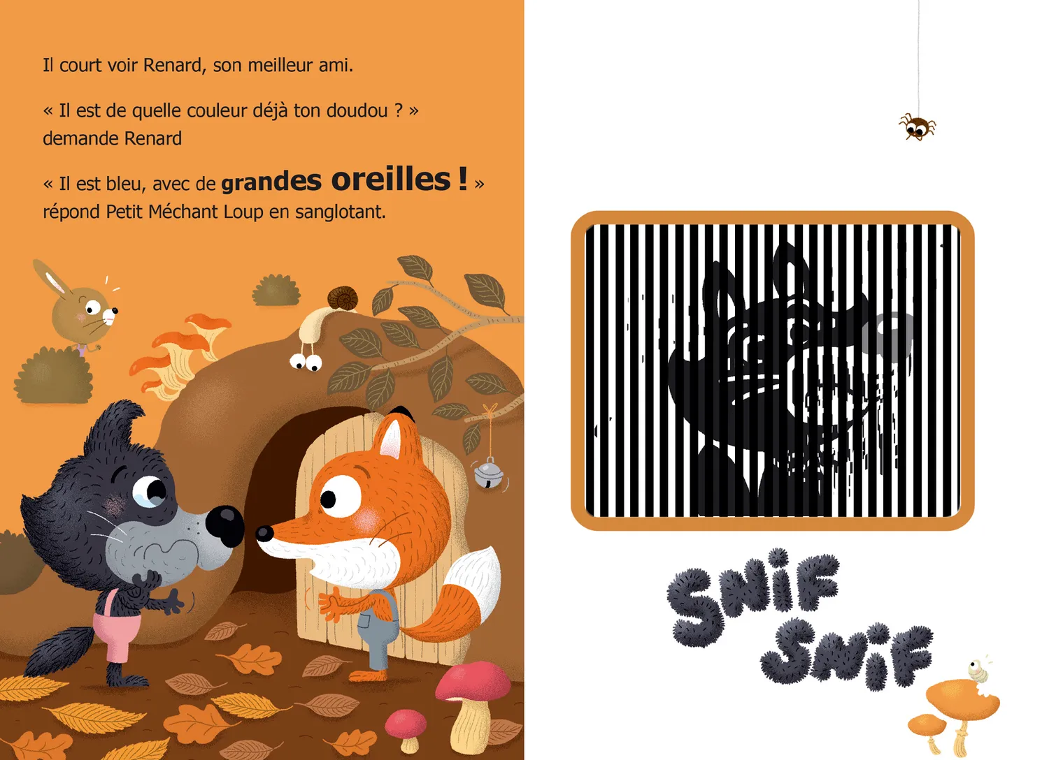 Petit Loup Mon premier livre cinémagique doudou perdu