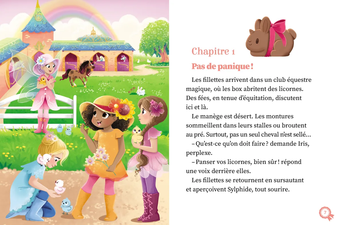 Une Deux Trois Cavalières tome 7 chasse aux oeufs roman