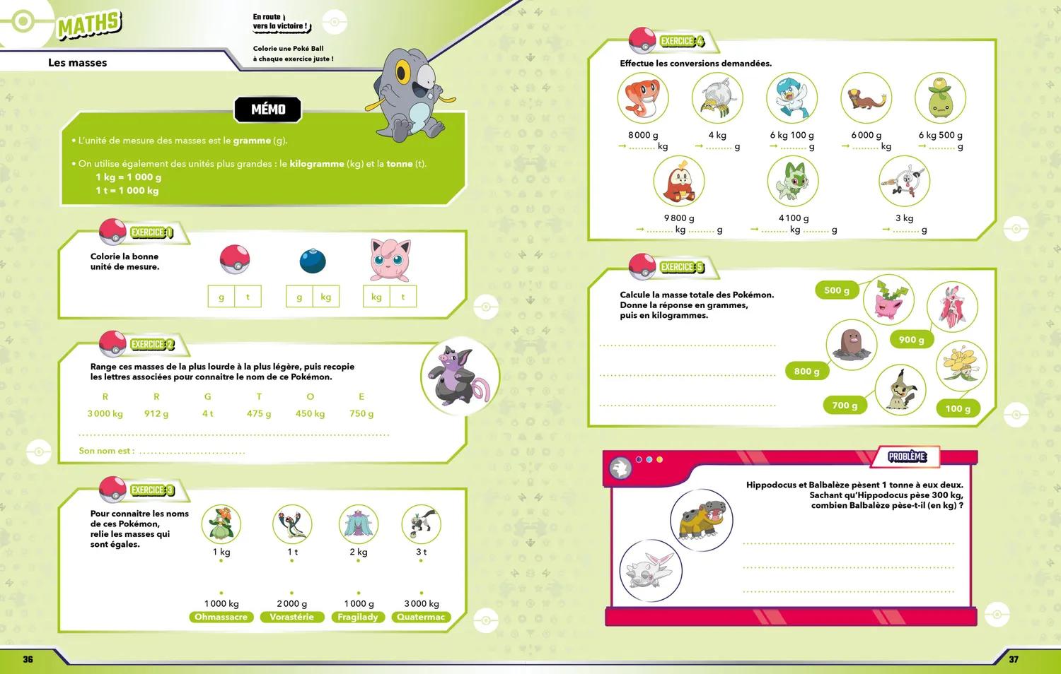Les Incollables Pokémon Toute mon année CE2 soutien scolaire