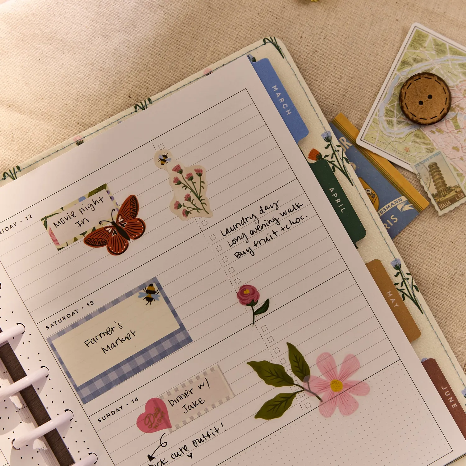 Happy Planner Country Charm Classic agenda 2026-2027 horizontal
