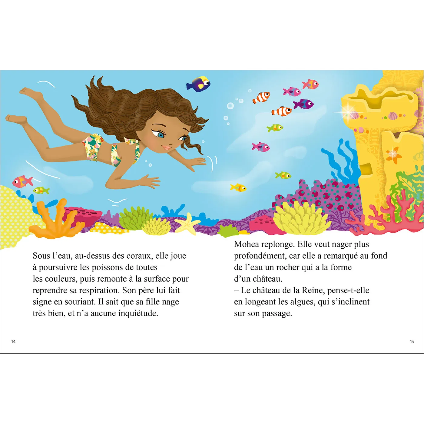 Minimiki Mohea et la danse de la reine livre jeunesse Tahiti