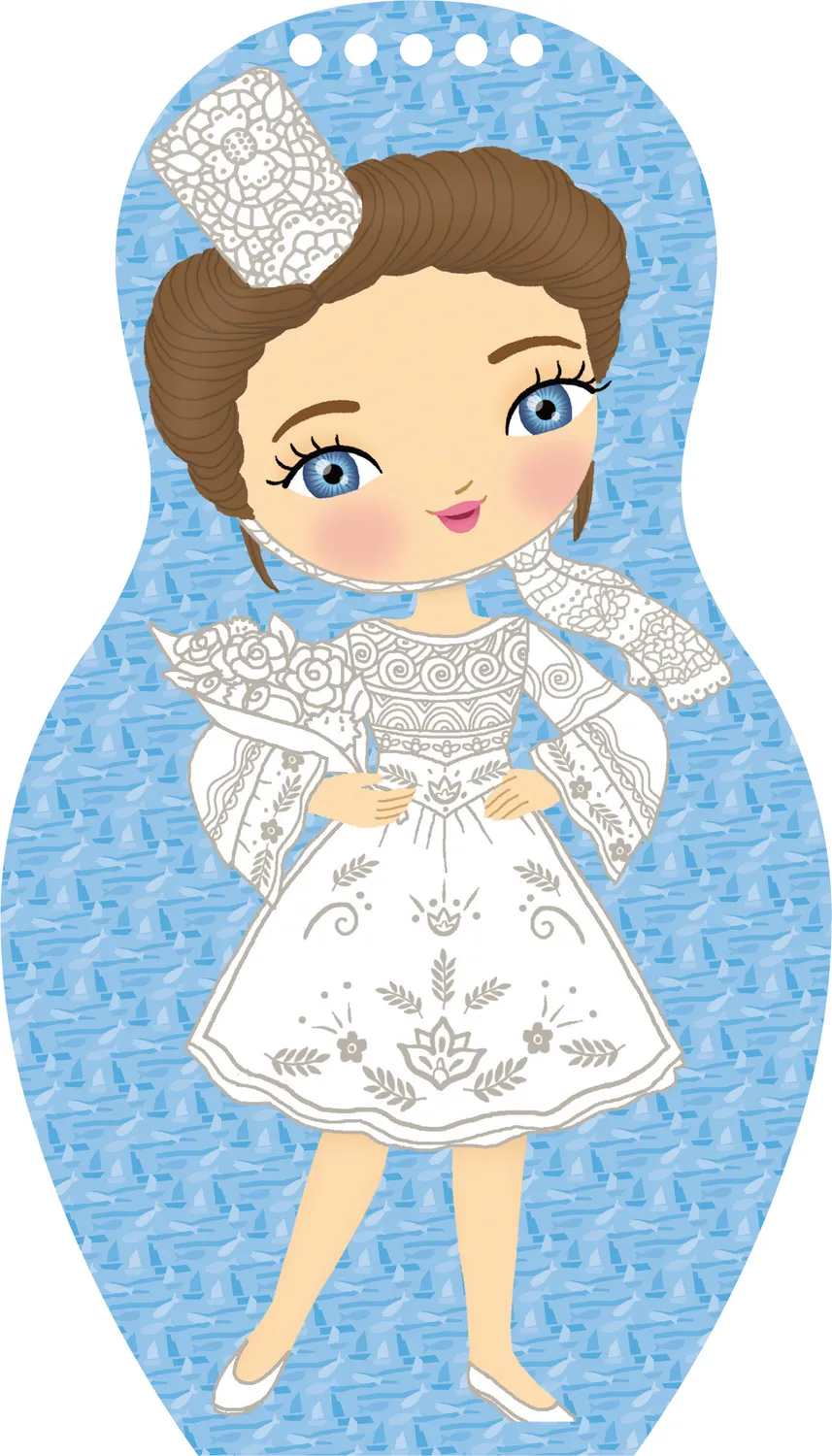 Frigobloc Minimiki Maëlle en Bretagne carnet créatif stickers
