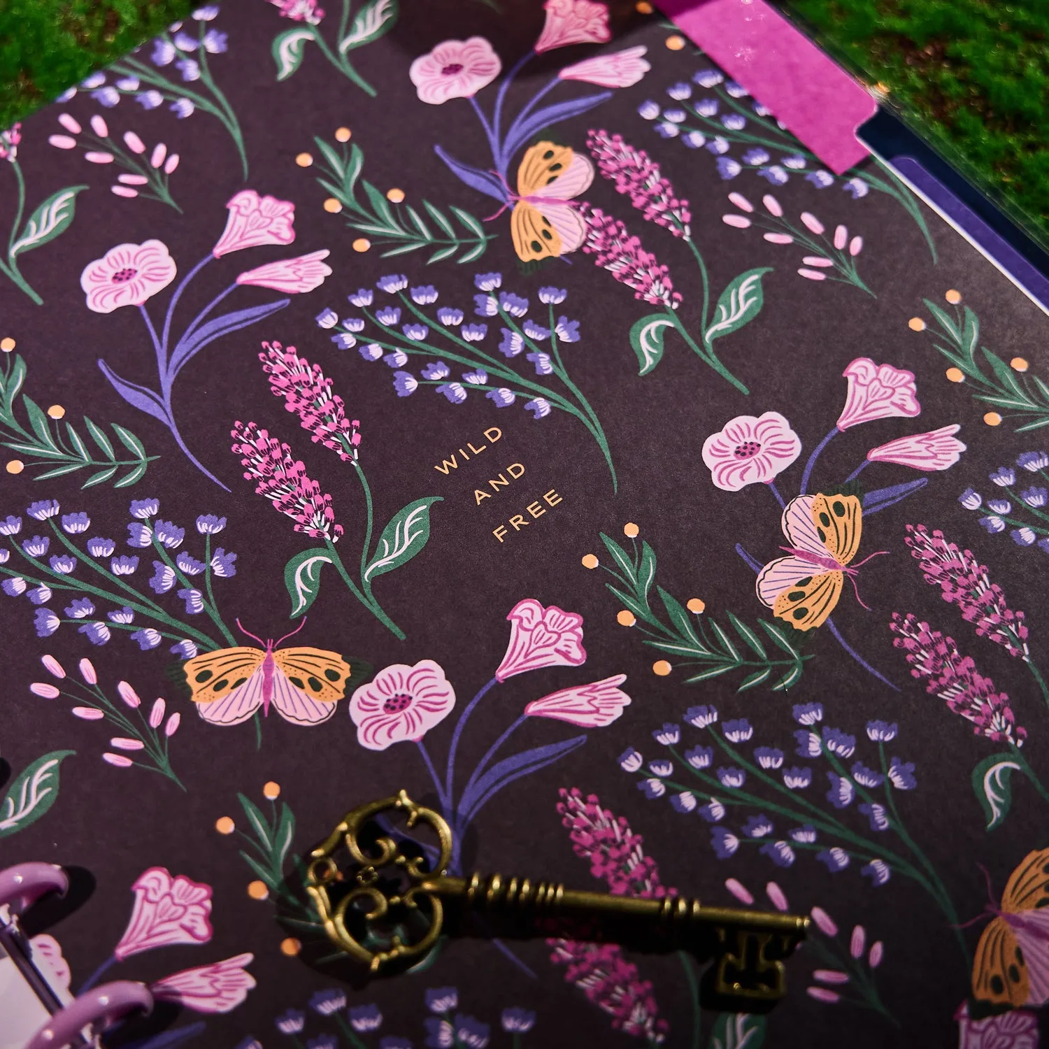Happy Planner Butterfly Botanics carnet pointillé Big 60 feuilles