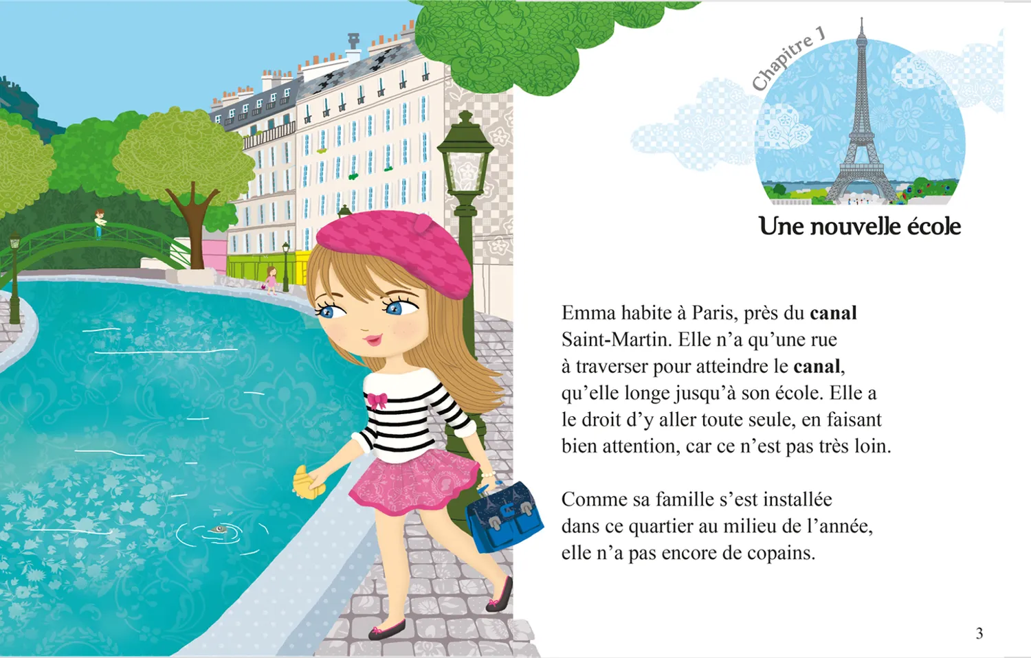 Frigobloc Minimiki Emma et le mystérieux ruban livre 6 ans