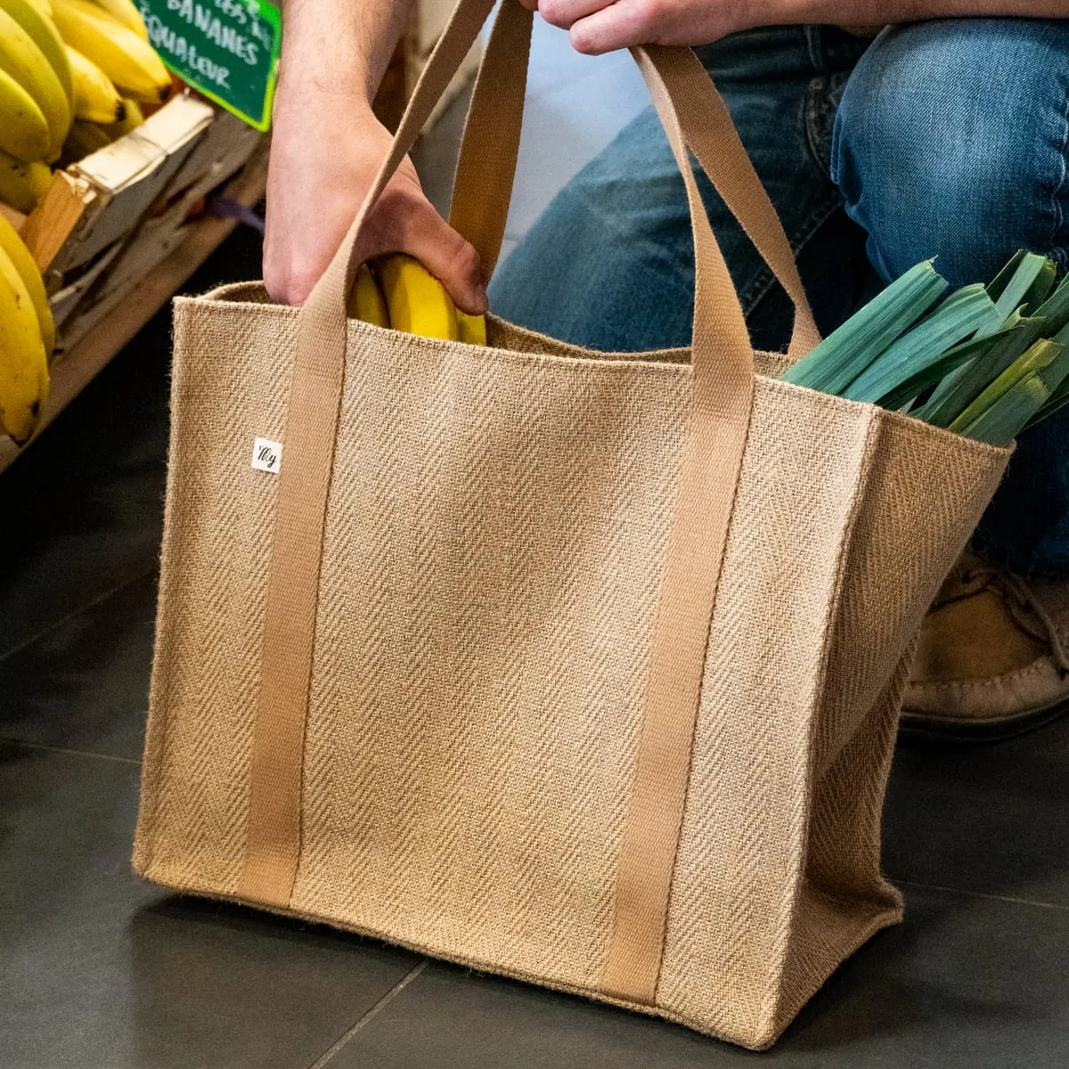 My365 sac cabas marché en textile réutilisable