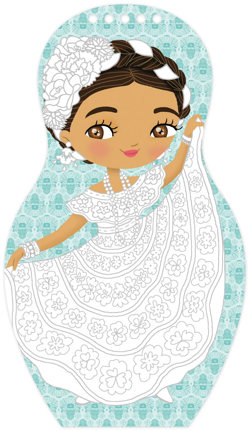 Frigobloc Minimiki Danses du monde carnet créatif stickers