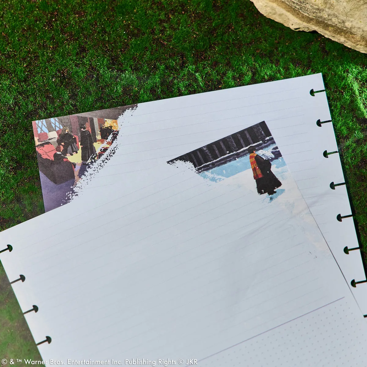 Happy Planner Harry Potter Enchanted Grounds papier dashboard Big 40 feuilles ligné