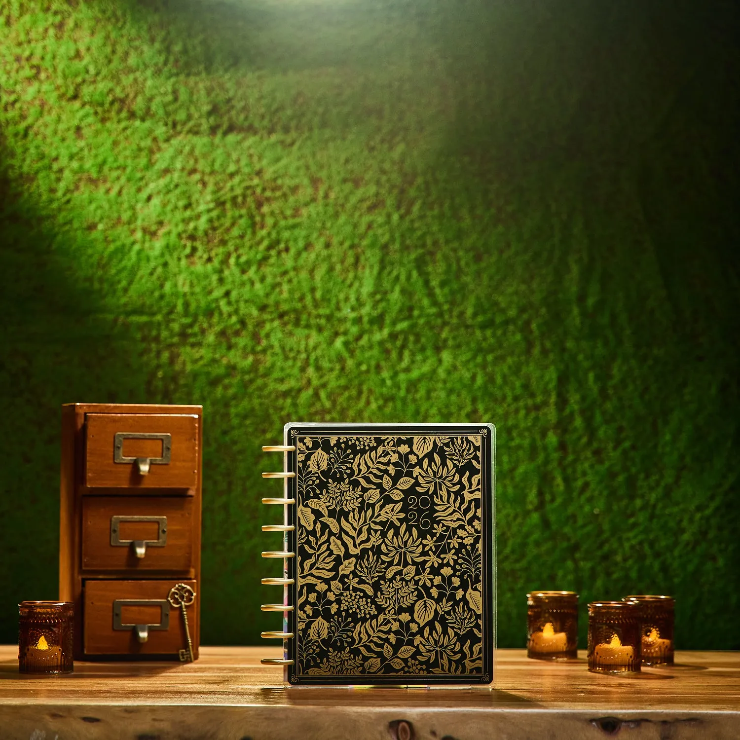 Happy Planner Herbarium agenda 2026 Classic horizontal 12 mois
