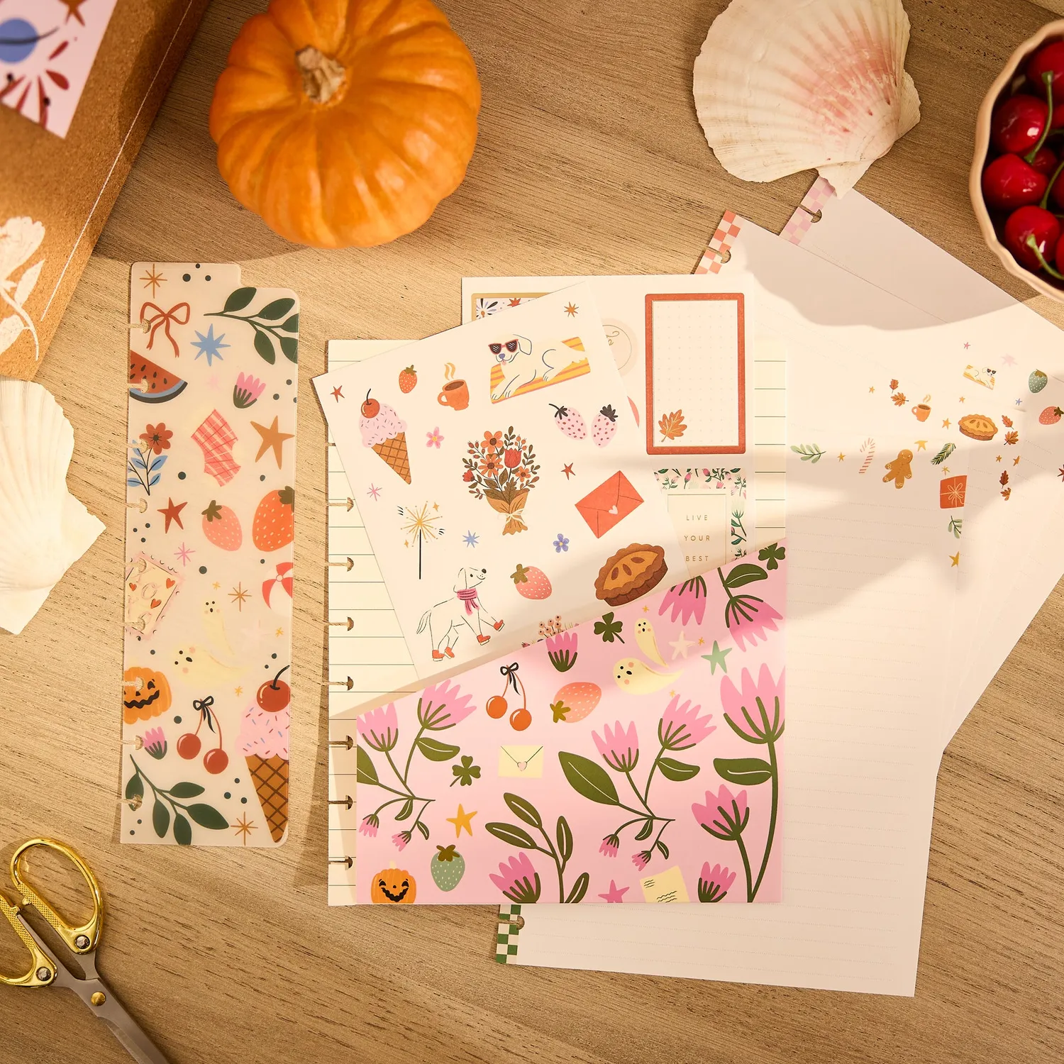 Happy Planner Classic A Festive Year kit accessoires saison