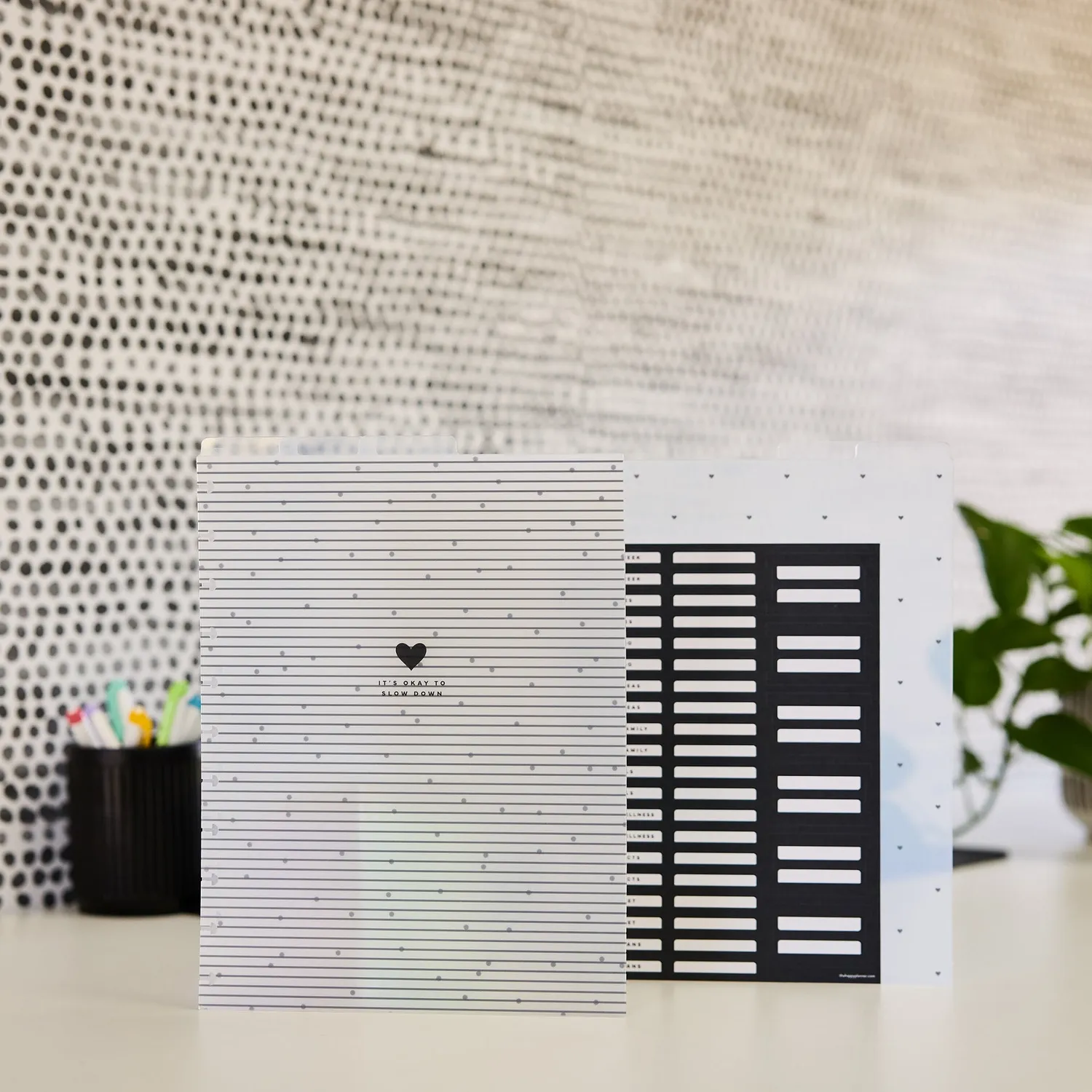 Happy Planner Love L+S intercalaires agenda Big plastique x5 neutre