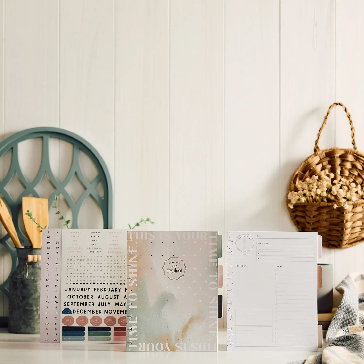 Happy Planner Modern Balance Classic recharge quotidienne non datée