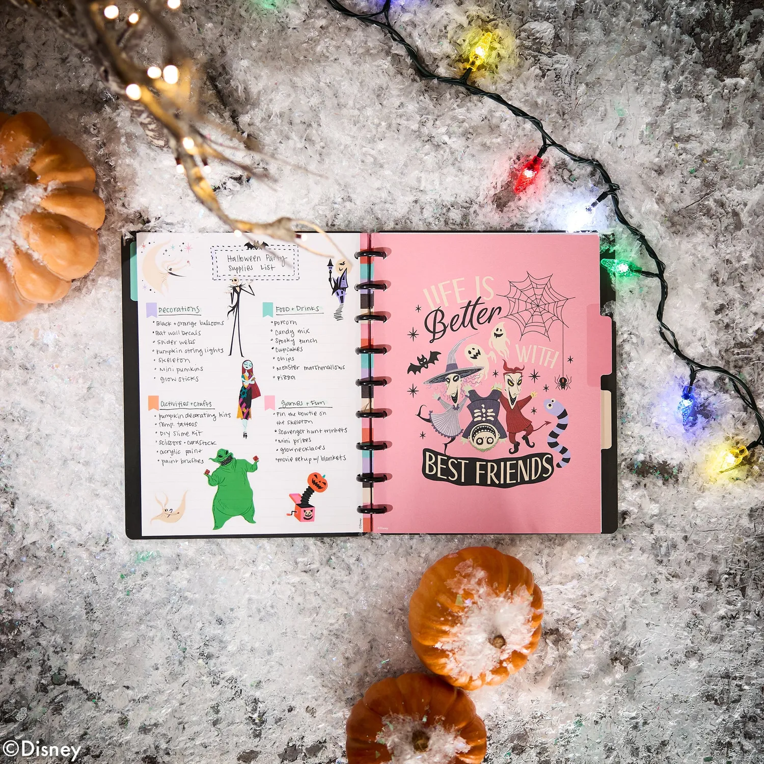 Me & My Big Ideas Nightmare Before Christmas carnet Classic ligné