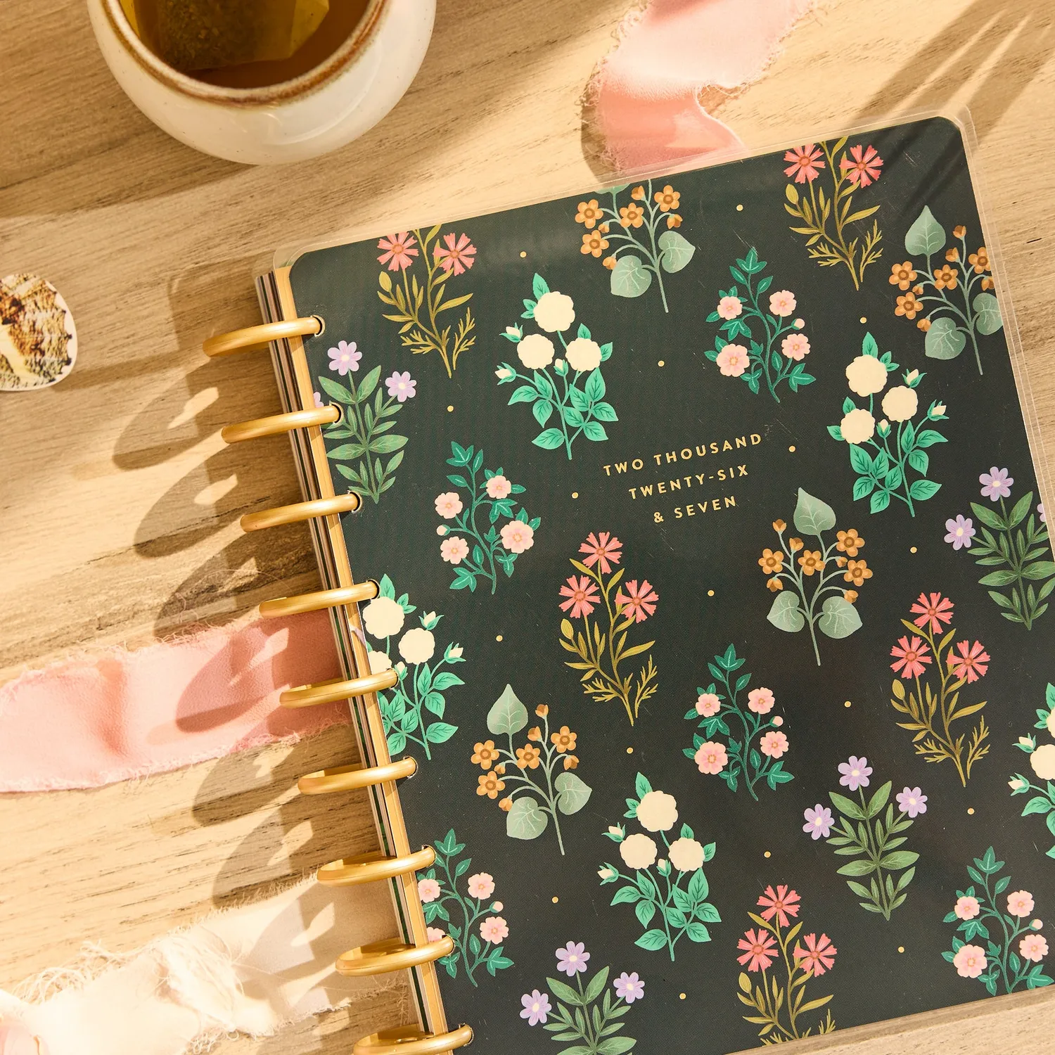 Happy Planner Spring Tapestry agenda Classic vertical 12 mois