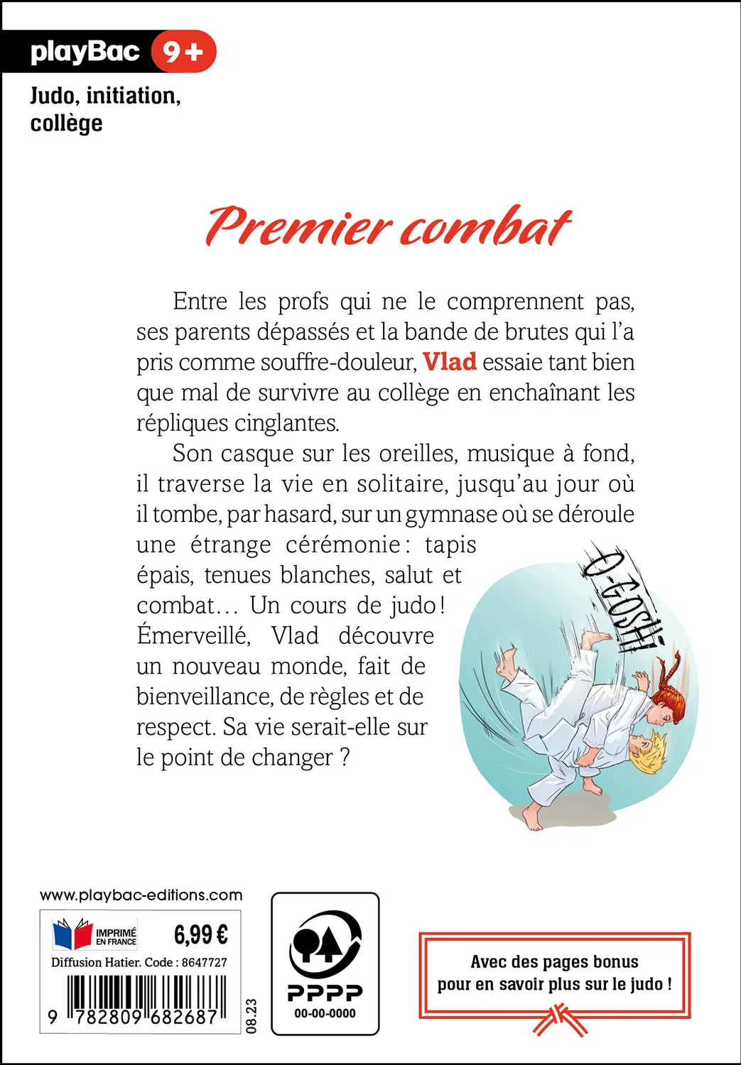 Passion Judo Premier combat Tome 1 roman dès 9 ans