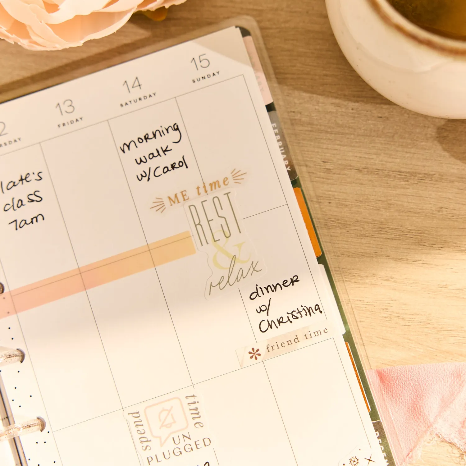 Happy Planner Modern Nature agenda mini vertical 2026-2027