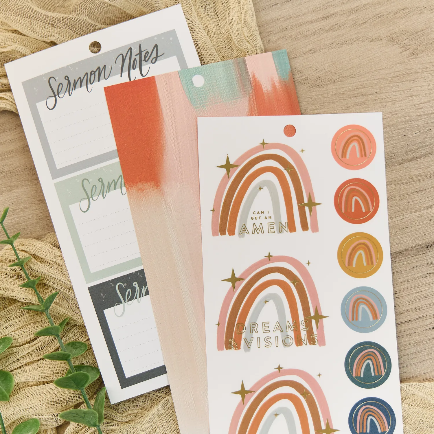 Me & my big ideas Happy Planner Watercolor Grace lot stickers foi