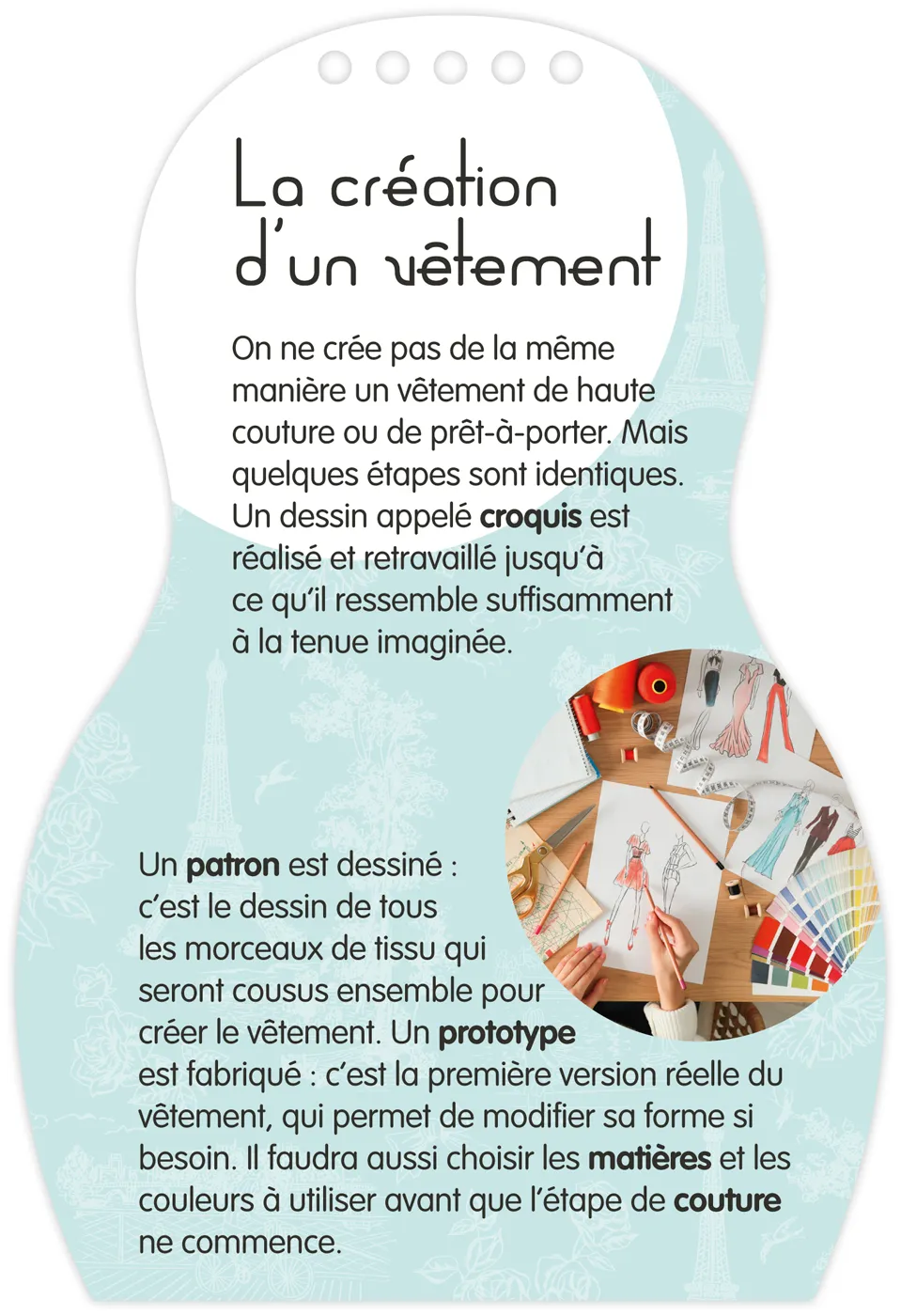 Frigobloc Minimiki Mode à Paris carnet créatif stickers
