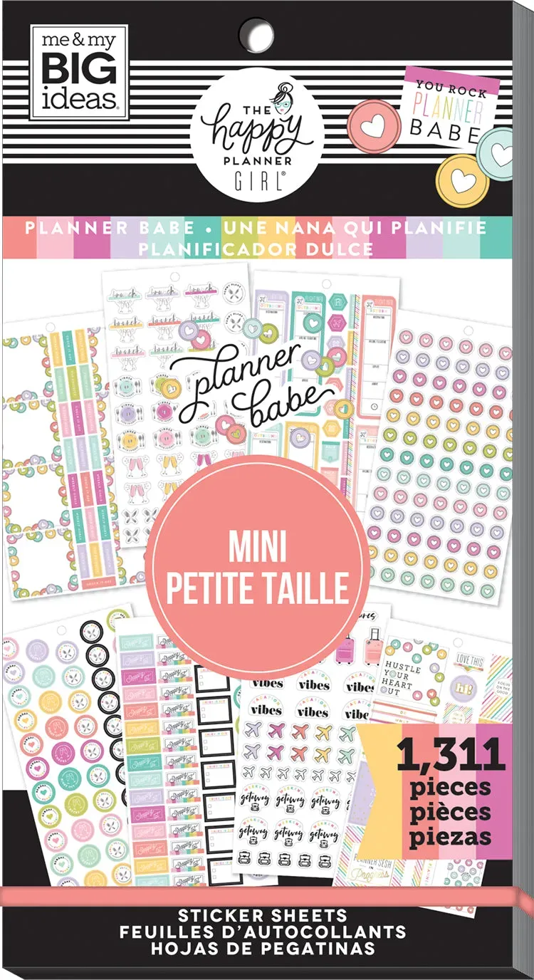 Happy Planner Planner Babe Mini stickers value pack