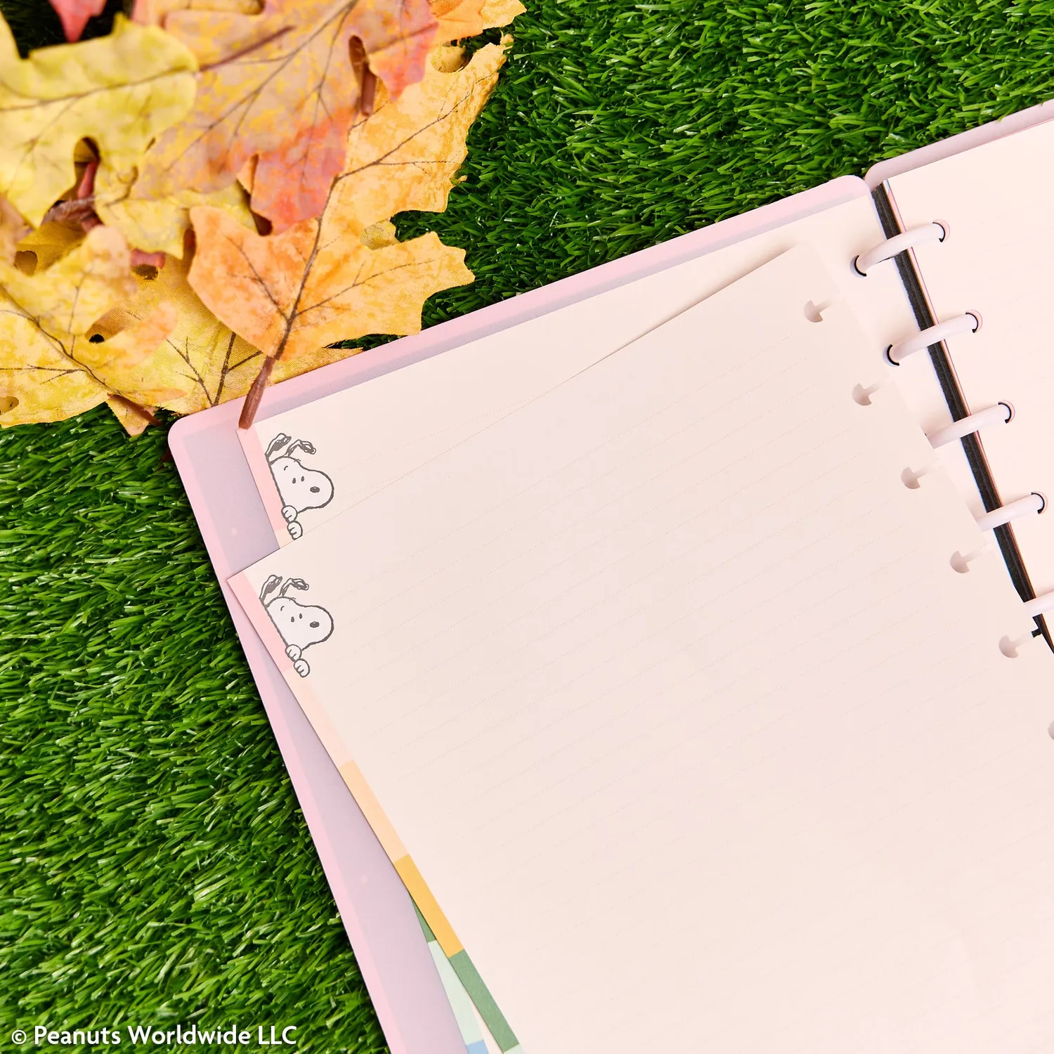 Happy Planner Peanuts papier recharge Classic 40 feuilles pointillé