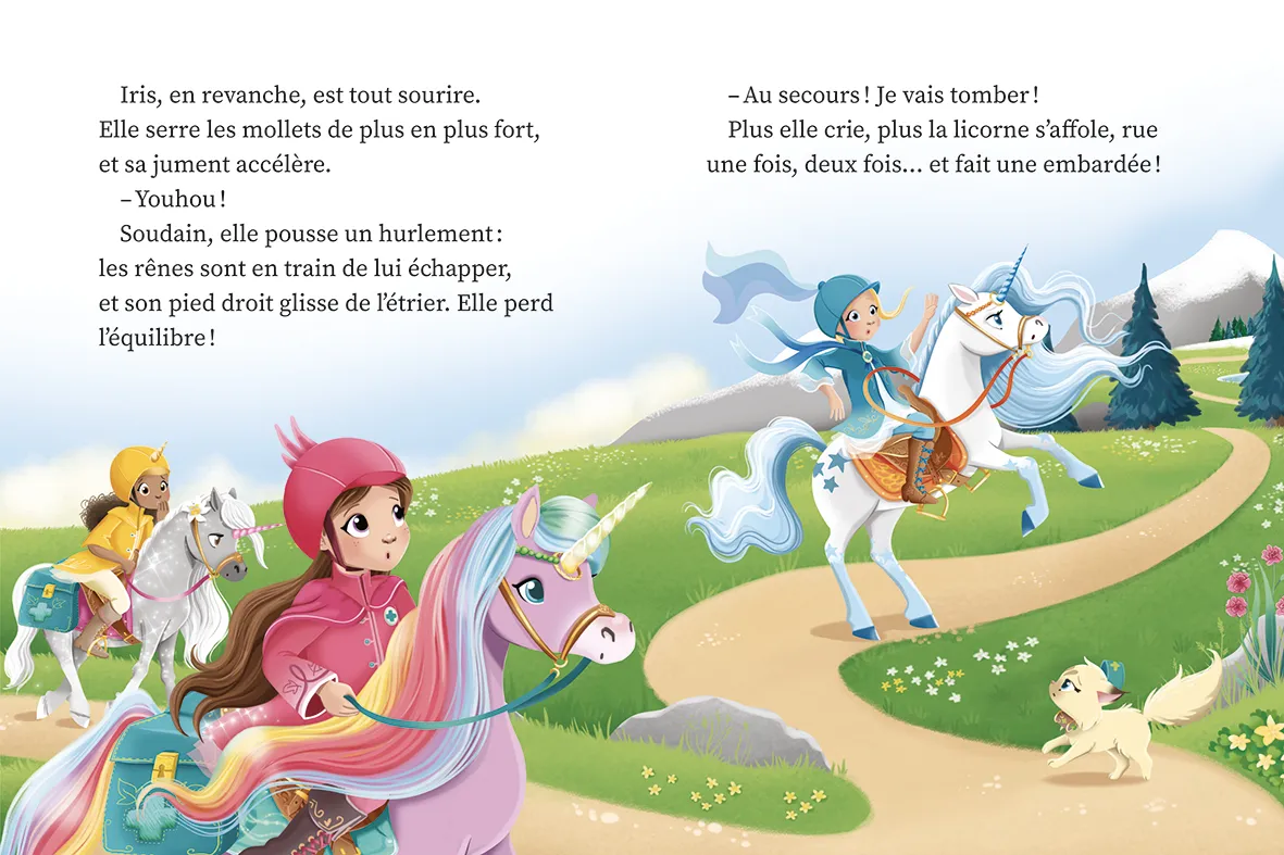 Frigobloc Une deux trois Cavalières tome 3 roman enfant poney