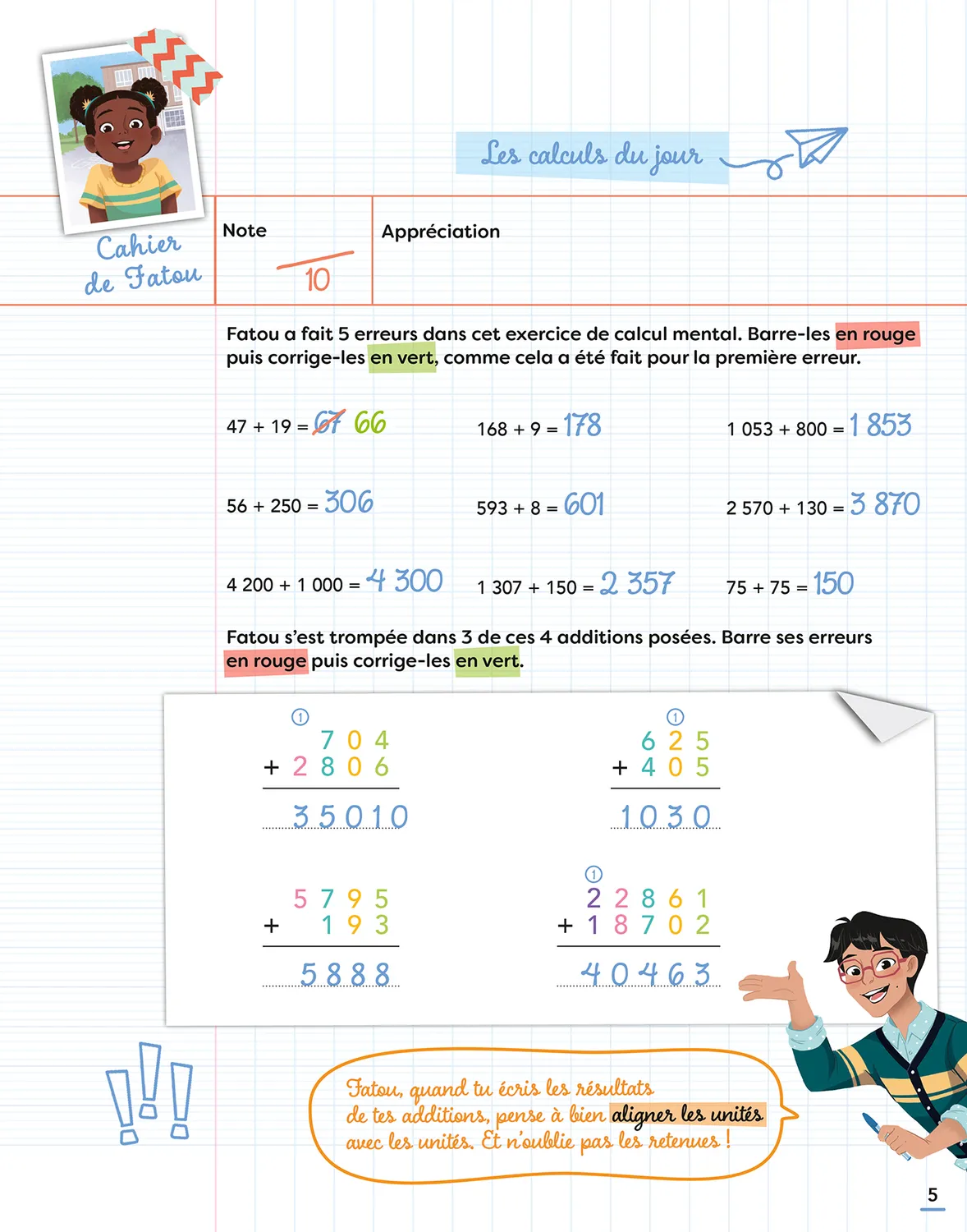 Les Incollables C'est moi la maîtresse CE2 cahier 8-9 ans
